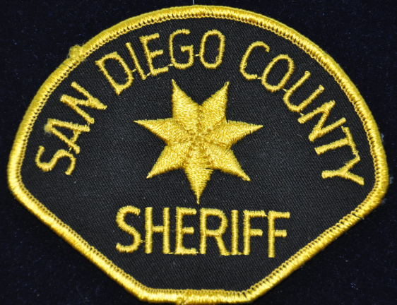 Amerikaanse politie patch San Diego California sheriff police USA
