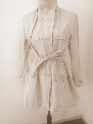 GOSSIP Trenchcoat beige Maat 38 - 40 ( M ) - nr. 1