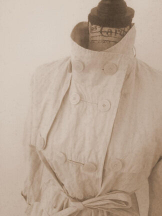 GOSSIP Trenchcoat beige Maat 38 - 40 ( M ) - Afbeelding 4