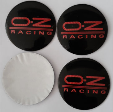 OZ Racing Naafdoppen 56mm Sticker - nr. 1