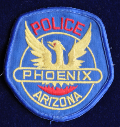 Amerikaanse politie patch Phoenix Arizona police - nr. 1