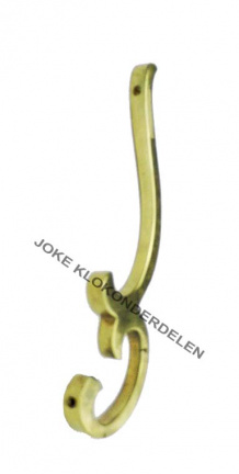 === 2 Klokstel zij ornamenten = oud === 40859 - Afbeelding 2
