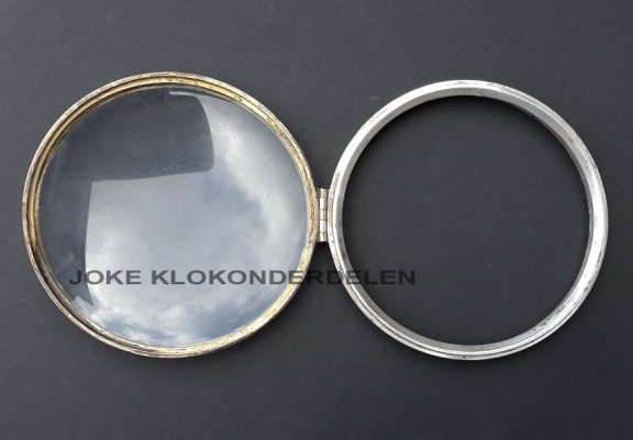 === Pendule deur = bol glas = gebruikt =40858 - Afbeelding 2