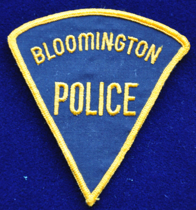 Amerikaanse politie patch Bloomington Illinois police USA - nr. 1