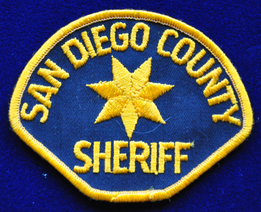 Amerikaanse politie patch San Diego police USA - nr. 1