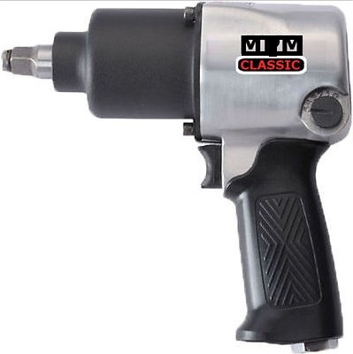 Sterke slagmoersleutel 1/2" 1045Nm laag luchtverbruik 123 l/m dubbelde slagwerk