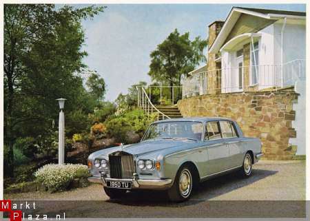 ROLLS-ROYCE BENTLEY RANGE (1968) BROCHURE . - Afbeelding 2