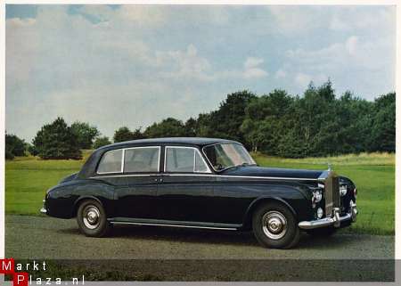 ROLLS-ROYCE BENTLEY RANGE (1968) BROCHURE . - Afbeelding 3