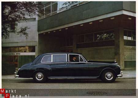 ROLLS-ROYCE BENTLEY RANGE (1968) BROCHURE . - Afbeelding 4