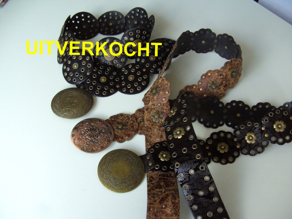 CENTUURS, DAMES RIEM GROOT (1) 2 STUKS NIEUW