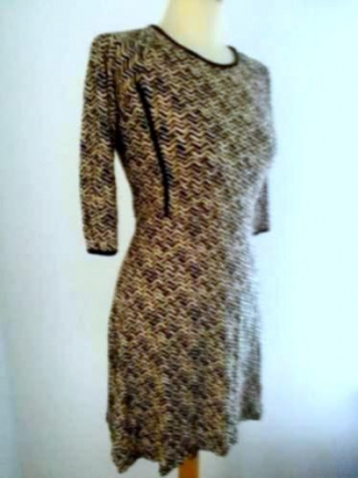 TREND ONE Mooie jurk retro print - Afbeelding 2