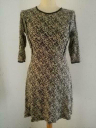 TREND ONE Mooie jurk retro print - Afbeelding 4