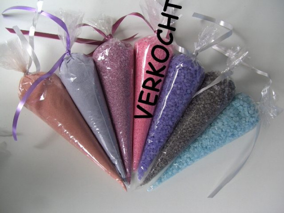 BADZOUT VERWEN PAKKET (kleuren /geuren assortiment)