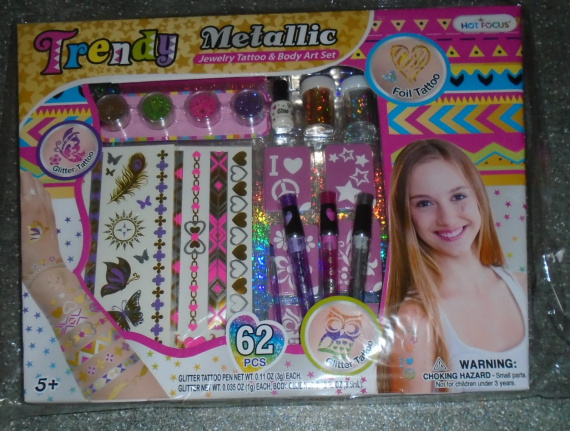 TRENDY MEIDEN JEWELRY & BODY ART 62 DLG SET Nieuw