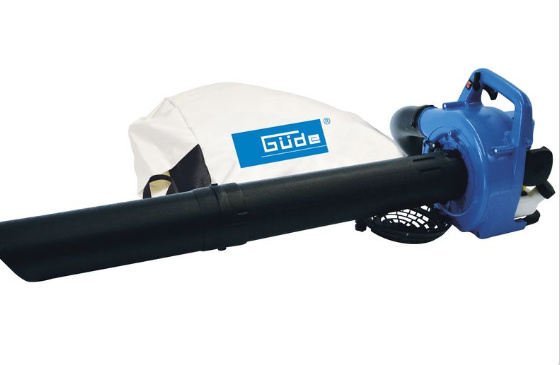Nieuwe benzine bladblazer / zuig, blaas en hakselfunctie. 50 l grote opvangzak