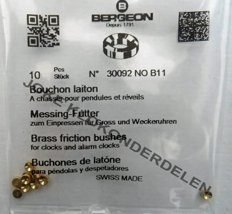 = Bergeon bouchons = B 11 = Messing = 30965