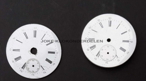 5 Gel-wijzerplaatjes = Zak / Horloge 41034 - Afbeelding 2