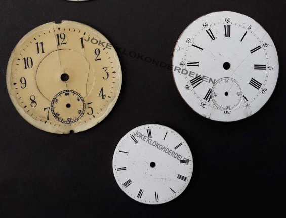5 Gel-wijzerplaatjes = Zak / Horloge 41034 - Afbeelding 3