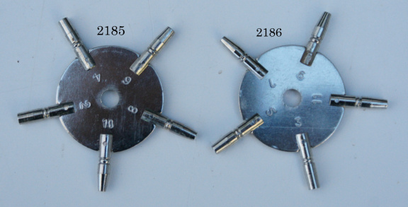 2186 Zakhorloge stersleutel met oneven nummers.