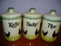 Kip Haan servies