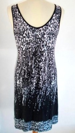 LEA H Mooie tricot jurk Maat 42 - 44 ( L ) - Afbeelding 3