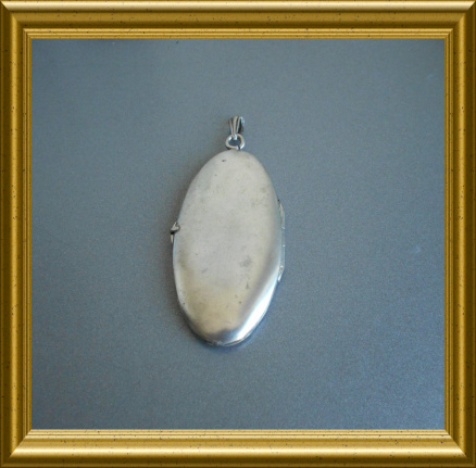 Mooie oude hanger : medaillon voor foto's