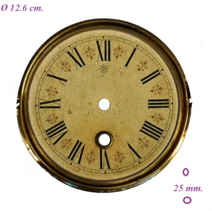 === Wijzerplaat = tafelklok = oud === 34482