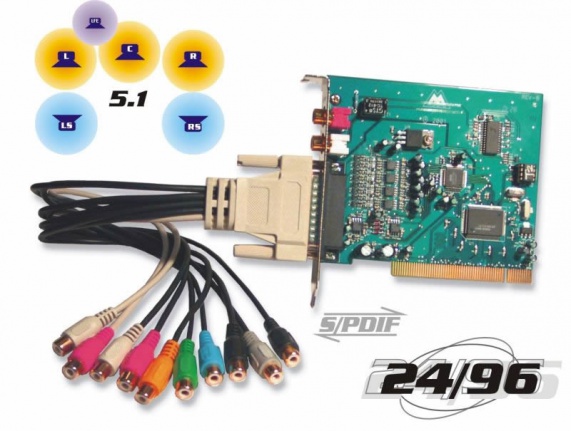 M-Audio delta 410 Soundcard PCI - 8x Out, 2x In - nr. 1