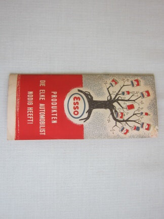 BROCANTE Antiek ESSO Olieproducten folder (1957) - Afbeelding 4