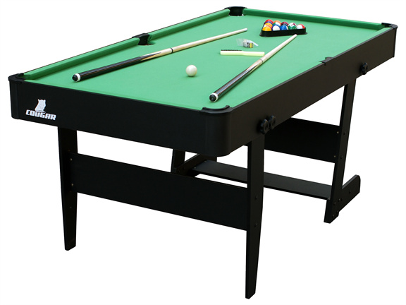Cougar Pooltafel Hustle L 5ft opklapbaar
