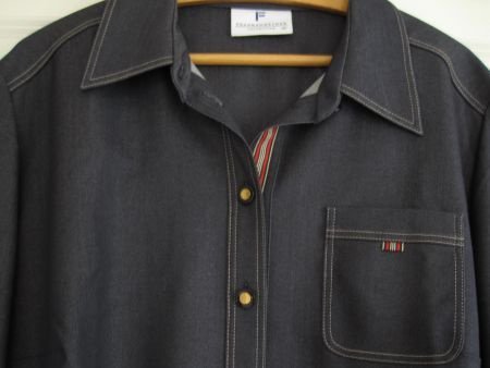 Blouse overhemd jasje Frankenwalder maat 46 - Afbeelding 3