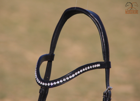 Nieuw Profi-Rider Hoofdstel Revolution Zwart Swarovski