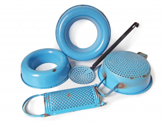 blauw Deens emaille