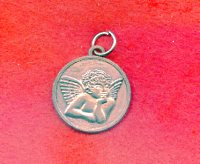 Z033 Medaille Queen Elizabeth the Second / achterop Engel - Afbeelding 2