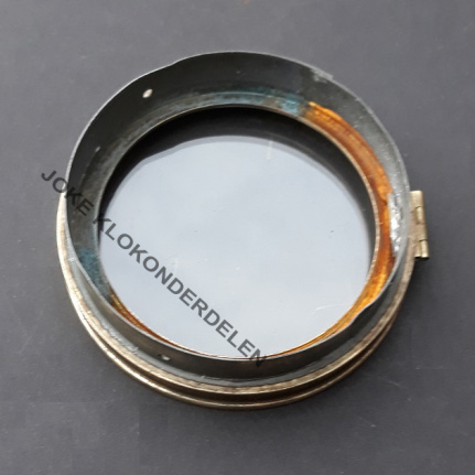 === Pendule deur = vlak glas = oud = 41132 - Afbeelding 2