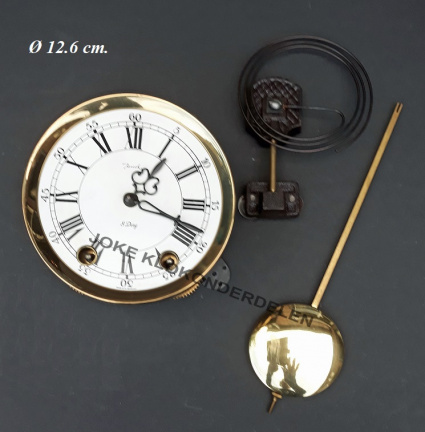 == Uurwerk = regulateurtje = Jauch = oud === 41142 - nr. 1