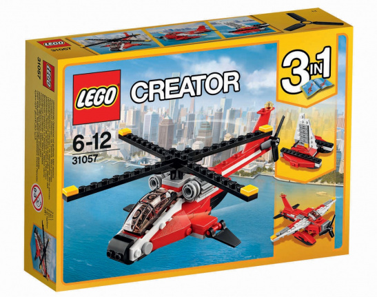 Lego Creator 3 in 1 Rode Helikopter 31057 - nr. 1