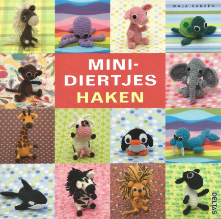 Minidiertjes haken boek - nr. 1