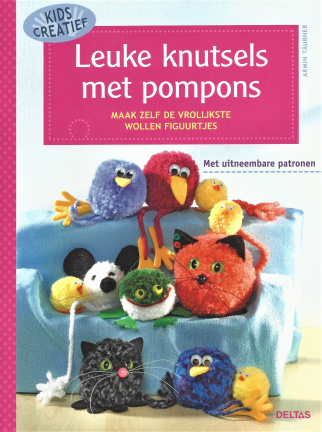 Leuke knutsels met pompons boek - nr. 1