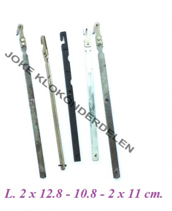 === 5 x Slinger ophanging = staal = gebruikt === 41169