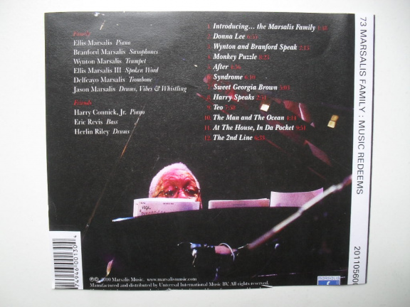 The MARSALIS Family Music Redeems - Afbeelding 2