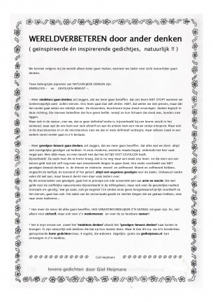 EENVOUDIG EN DIEP GEDICHTJE dagelijks in je mailbox - Afbeelding 2