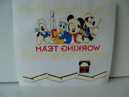 DISNEY STRIJK PRINTS 10 STUKS