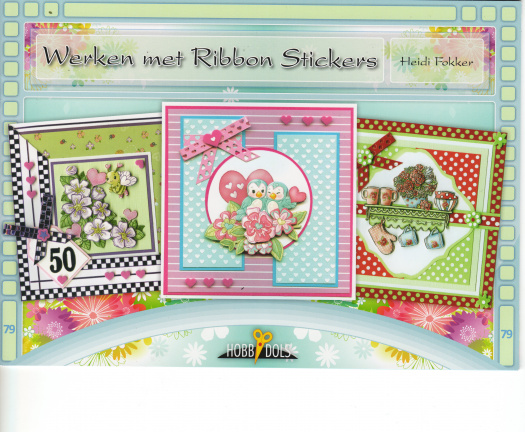 Hobbydols 79, Werken met Ribbon Stickers - nr. 1