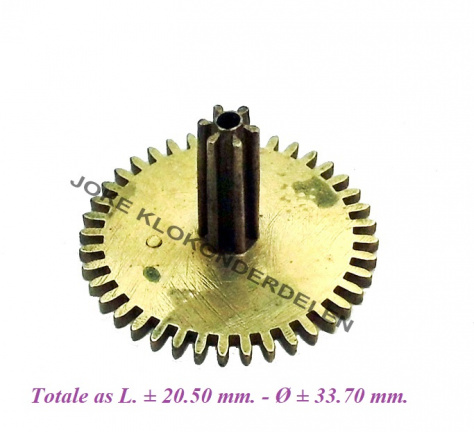 === Uurwerkonderdeel = Engelse klok = oud === 41228 - nr. 1