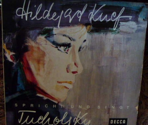 Knef Hildegard - Spricht und singt Tucholsky LP 1964 - nr. 1