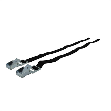 Fietsriempjes met metalen gesp t.b.v. fietsdrager 2 stuks - nr. 1