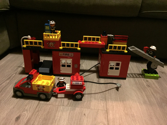 Brandweer set + Helikopter 4664, 10593, 4977 - Afbeelding 2
