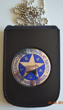 Leather Badge Holder Wallet, Neck Chain Badge Holder Wallet, Belt Clip Badge Holder - Afbeelding 2