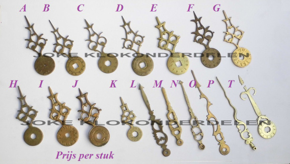 === Wijzer = Friese staartklok = gebruikt === 37779 - Afbeelding 2